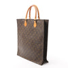 Louis Vuitton Sac Plat Monogram Canvas Handbag in Brown M51140 Secondhand