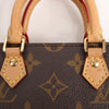 Louis Vuitton Sac Plat Petit Monogram Canvas 2Way Handbag in Brown M69442 Secondhand