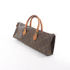 Louis Vuitton Sac Triangle Monogram Canvas Handbag in Brown M51360 Secondhand