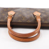 Louis Vuitton Sac Triangle Monogram Canvas Handbag in Brown M51360 Secondhand