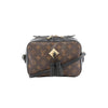 Louis Vuitton Saintonge Monogram Canvas Crossbody Bag in Brown x Black M43555 Secondhand