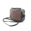 Louis Vuitton Saintonge Monogram Canvas Crossbody Bag in Brown x Black M43555 Secondhand