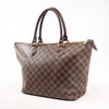 Louis Vuitton Damier Ebene Saleya MM Handbag in Brown N51182 Secondhand