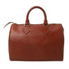 Louis Vuitton Speedy 25 Epi Leather Handbag in Brown M43013 Secondhand
