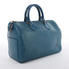 Louis Vuitton Speedy 25 Epi Leather Handbag in Blue M43015 Secondhand