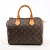 Louis Vuitton Monogram Speedy 25 Handbag in Brown M41528 Secondhand