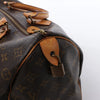 Louis Vuitton Speedy 35 Monogram Canvas Handbag in Brown M41524 Secondhand