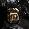 Louis Vuitton Surya XL Monogram Mahina Patent Leather Shoulder Bag in Black M95796 Secondhand