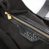 Louis Vuitton Surya XL Monogram Mahina Patent Leather Shoulder Bag in Black M95796 Secondhand
