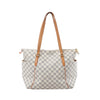 Louis Vuitton Totally MM Damier Azur Shoulder Bag in Beige N51262 Secondhand