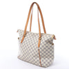 Louis Vuitton Totally MM Damier Azur Shoulder Bag in Beige N51262 Secondhand
