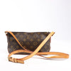 Louis Vuitton Monogram Canvas Trotteur Shoulder Bag in Brown M51240 Secondhand