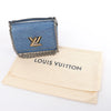 Louis Vuitton Twist MM Epi Leather Crossbody Bag in Blue M50271 Secondhand