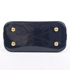 Louis Vuitton Alma BB Monogram Canvas and Vernis Leather Handbag in Navy M54705 Secondhand