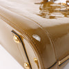 Louis Vuitton Vernis Alma Handbag in Olive M91582 Secondhand