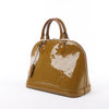 Louis Vuitton Vernis Alma Handbag in Olive M91582 Secondhand