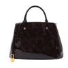 Louis Vuitton Vernis Montaigne BB 2Way Handbag in Amarante M50403 Secondhand