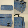 Louis Vuitton Cluny bag in light blue epi leather