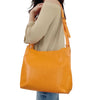 Louis Vuitton Mandara PM bag in orange epi leather