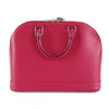 Louis Vuitton Alma PM handbag in fuchsia epi leather