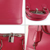 Louis Vuitton Alma PM handbag in fuchsia epi leather