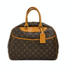 Louis Vuitton Dauville handbag in monogrammed canvas