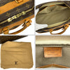 Louis Vuitton Dauville handbag in monogrammed canvas