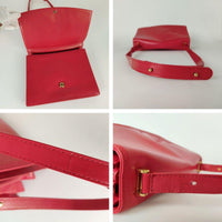 Louis Vuitton Louis Vuitton Opera shoulder bag in red leather - '10s