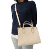 Louis Vuitton OnTheGo Empreinte PM shoulder bag in ivory leather