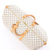 Louis Vuitton Keepall Bandoulière 55 Damier Azur Travel Bag in Beige N41429 Secondhand