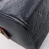 Louis Vuitton Monogram Empreinte Speedy 25 Bandoulière 2Way Handbag in Navy Blue M43501 Secondhand