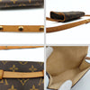 Louis Vuitton Florentine clutch bag in monogram canvas