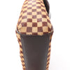 Secondhand Louis Vuitton Lionne Damier Sauvage Pony-style Leather Handbag in Brown M92131
