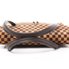 Secondhand Louis Vuitton Lionne Damier Sauvage Pony-style Leather Handbag in Brown M92131