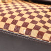 Secondhand Louis Vuitton Lionne Damier Sauvage Pony-style Leather Handbag in Brown M92131