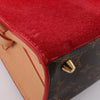 Louis Vuitton x Christian Louboutin Monogram Iconoclast Handbag in Brown x Red M41234 Secondhand
