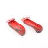 Louis Vuitton x Yayoi Kusama Bow 12 years Leather Polka Dot Ballet Flats in Red x Black, Size 38.5 EU Secondhand