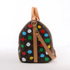 Louis Vuitton x Yayoi Kusama Monogram Keepall Bandouliere 45 Travel Bag M46377 Secondhand