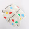 Louis Vuitton x Yayoi Kusama Square Bag Leather Handbag in White Secondhand