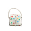 Louis Vuitton x Yayoi Kusama Square Bag Leather Handbag in White Secondhand
