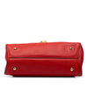 Ferragamo Large Calfskin Gancini Margot Top Handle Bag Secondhand