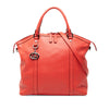 Gucci Large Calfskin GG Charm Dome Satchel Secondhand