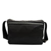 Prada Saffiano Trimmed Tessuto Zip Double Buckle Messenger Bag Secondhand
