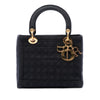 Dior Medium Nylon Microcannage Lady Dior Secondhand