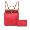 Hermès Toile Herbag A Dos Zip Retourne Backpack Secondhand