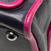 LOEWE Grained Bicolor Calfskin Cruz Satchel Secondhand