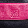 LOEWE Grained Bicolor Calfskin Cruz Satchel Secondhand