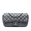 Chanel Medium Iridescent Quilted Goatskin CC Eyelet Flap Secondhand