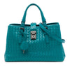 Bottega Veneta Small Nappa Intrecciato Roma Satchel Secondhand