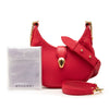 Bvlgari Small Leather Serpenti Ellipse Satchel Secondhand